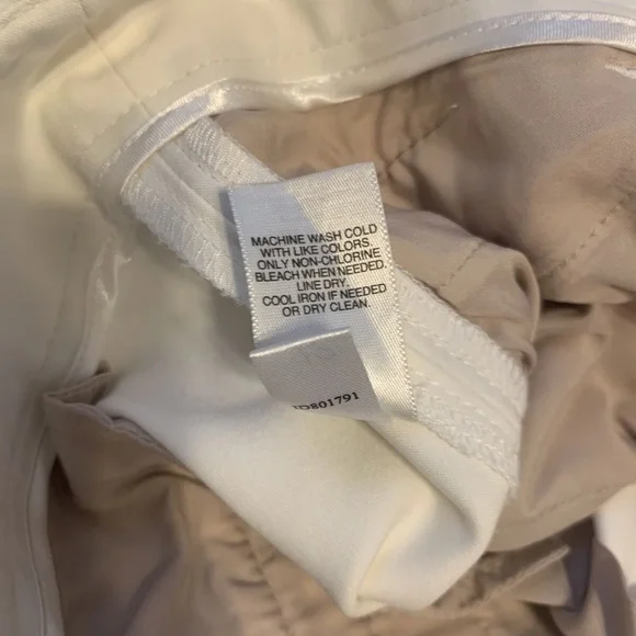 White House Black Market White Slim Straight Leg Dress Pant Woman's Regular 00 - Picture 10 of 11